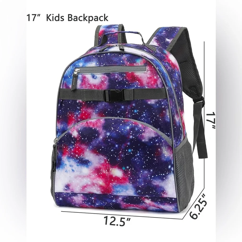 NEW Galaxy Print Backpack